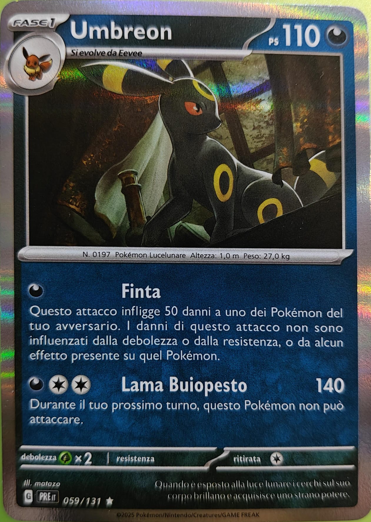 Umbreon - Rara Holo (IT)