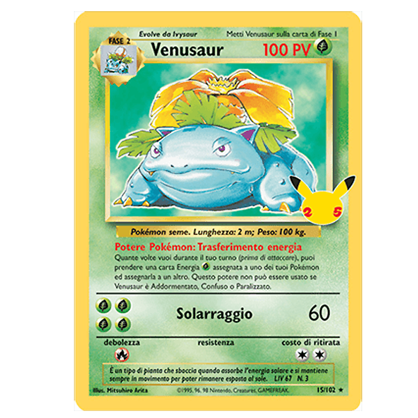 015-102 Venusaur - Promo (ITA)