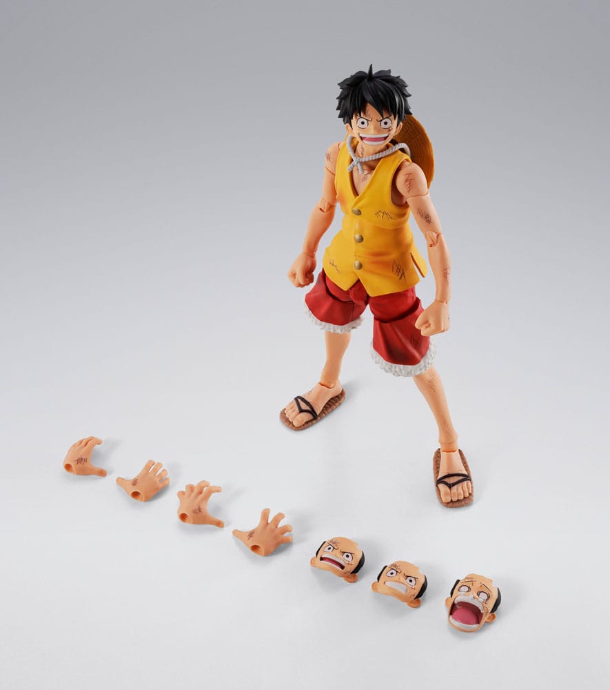 SH Figuarts - Monkey D Luffy Marineford 15Cm
