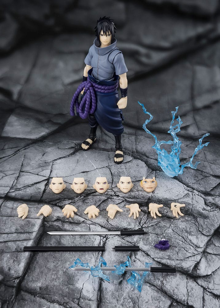 Sh Figuarts Naruto - Sasuke Uchiha 15Cm