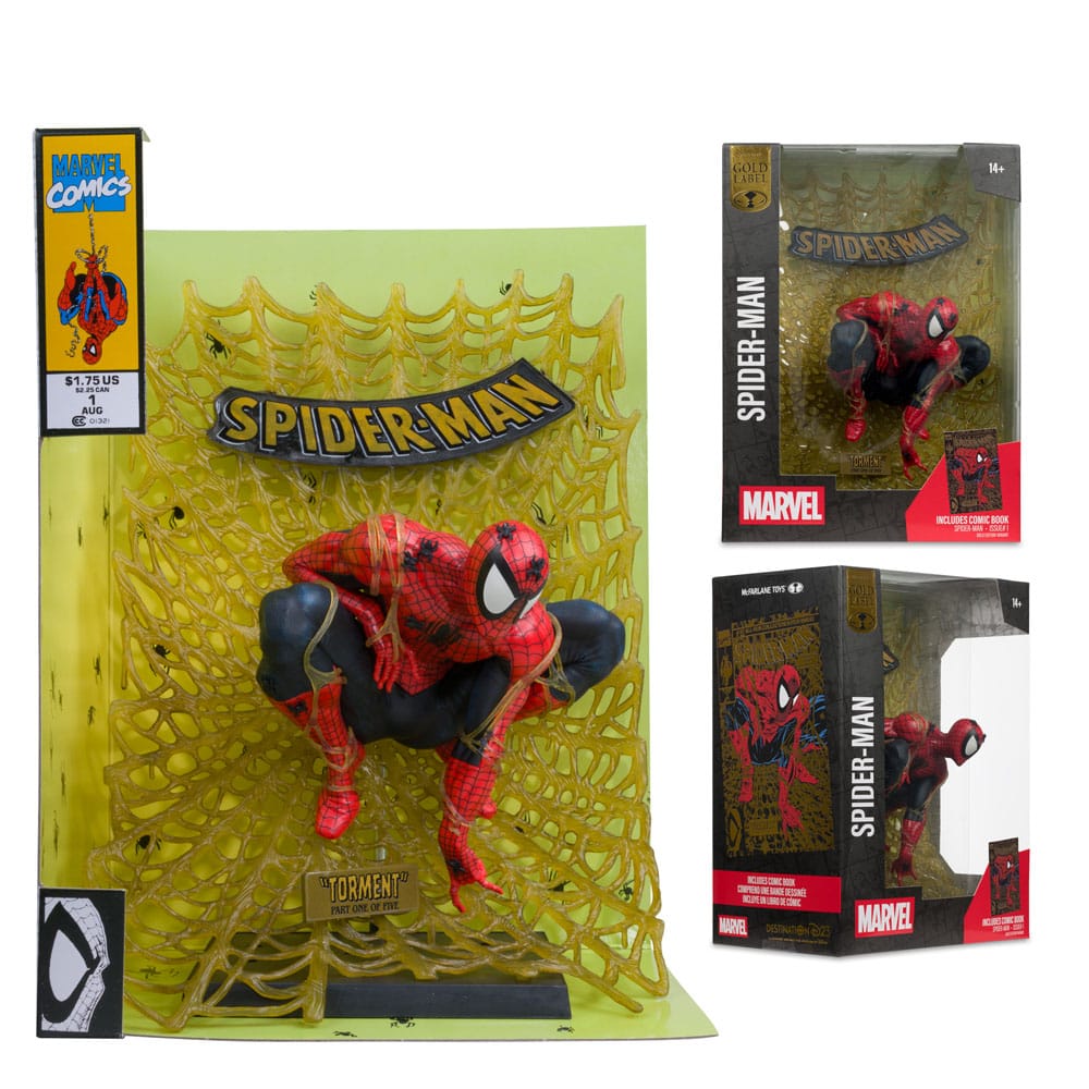 Marvel - Spider-Man (1) Gold Edition 15cm