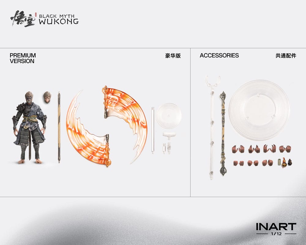 Black Myth Wukong - Wukong Bronze Armor Set Deluxe 16cm