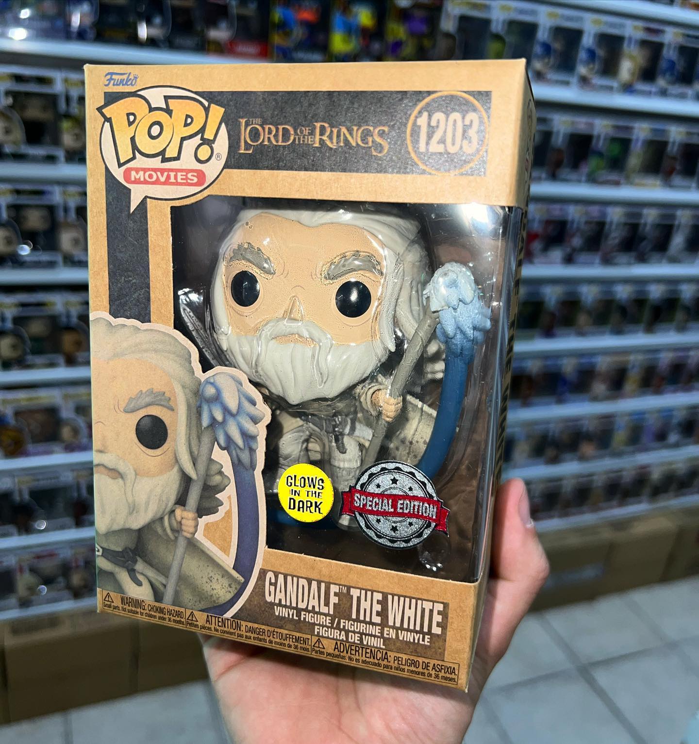 The Lord of the Ring - Gandalf The White (1203) Special Ed." Glows