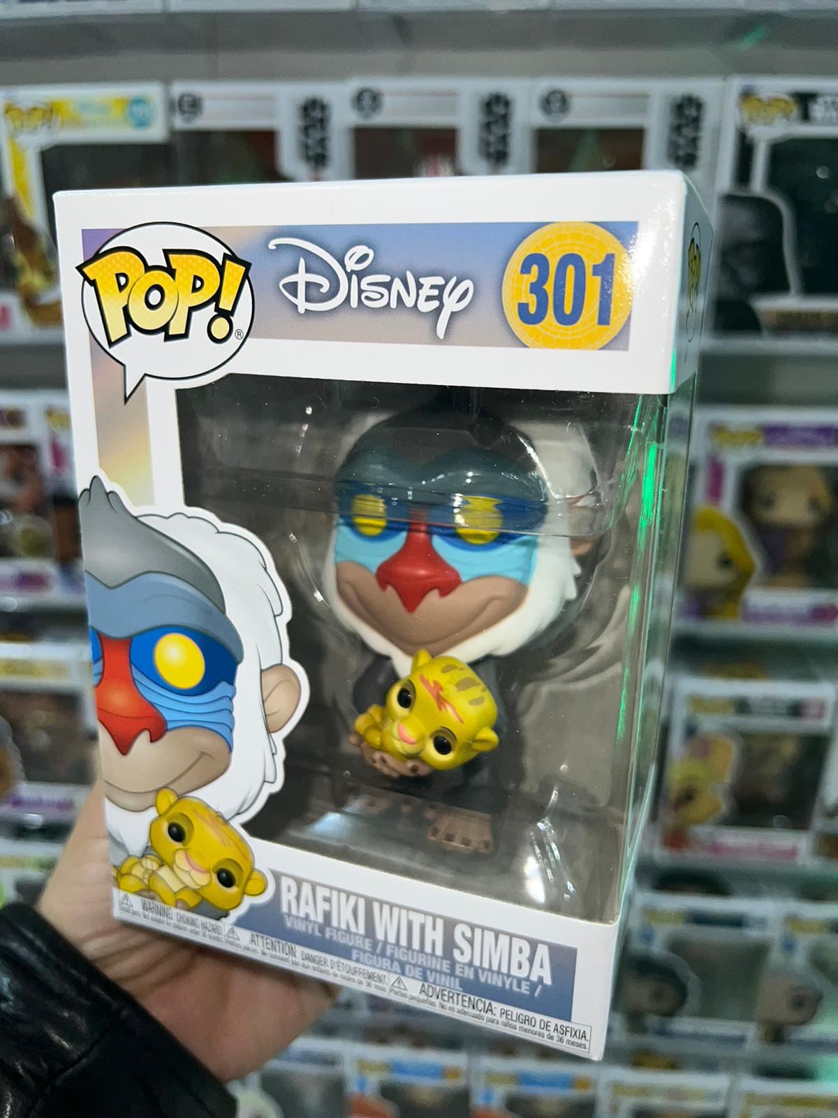 Disney - Rafiki with Simba (301)