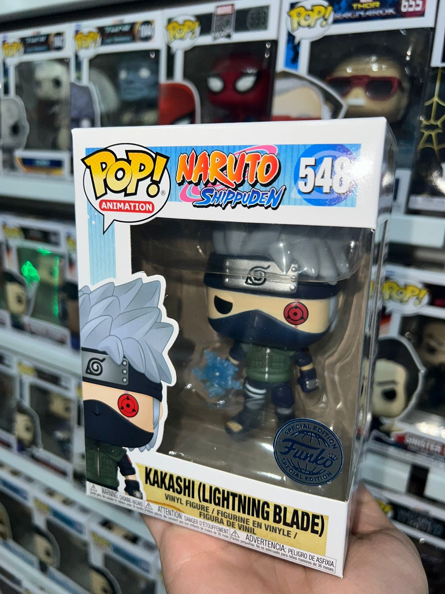 Naruto Shippuden - Kakashi Lightning Blade (548) "Special Ed."