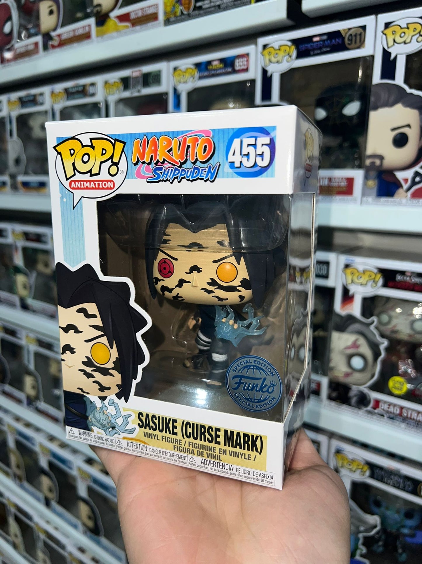 Naruto Shippuden - Sasuke (Curse Mark) 455 "Special Ed."