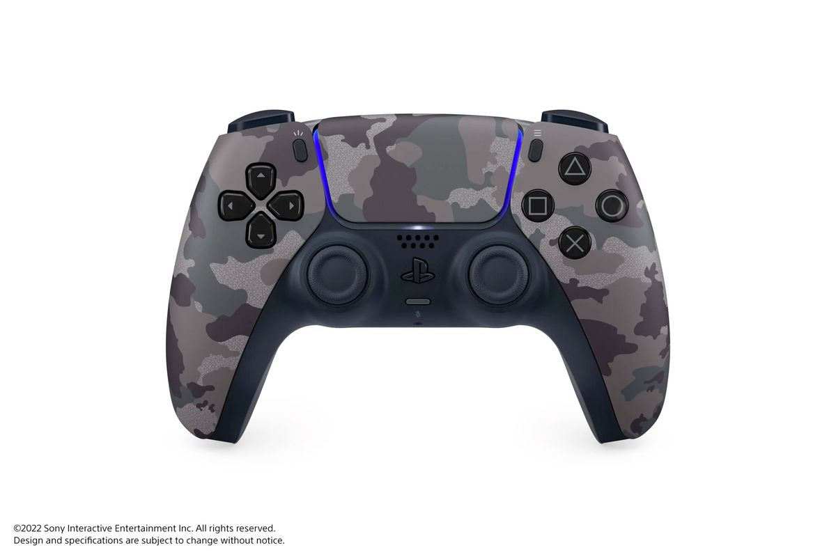 Controller DualSense Ps5 Grey Camouflage