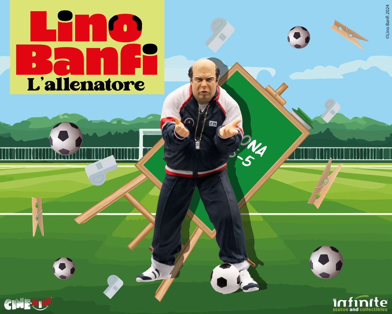 Lino Banfi - Allenatore 10Cm