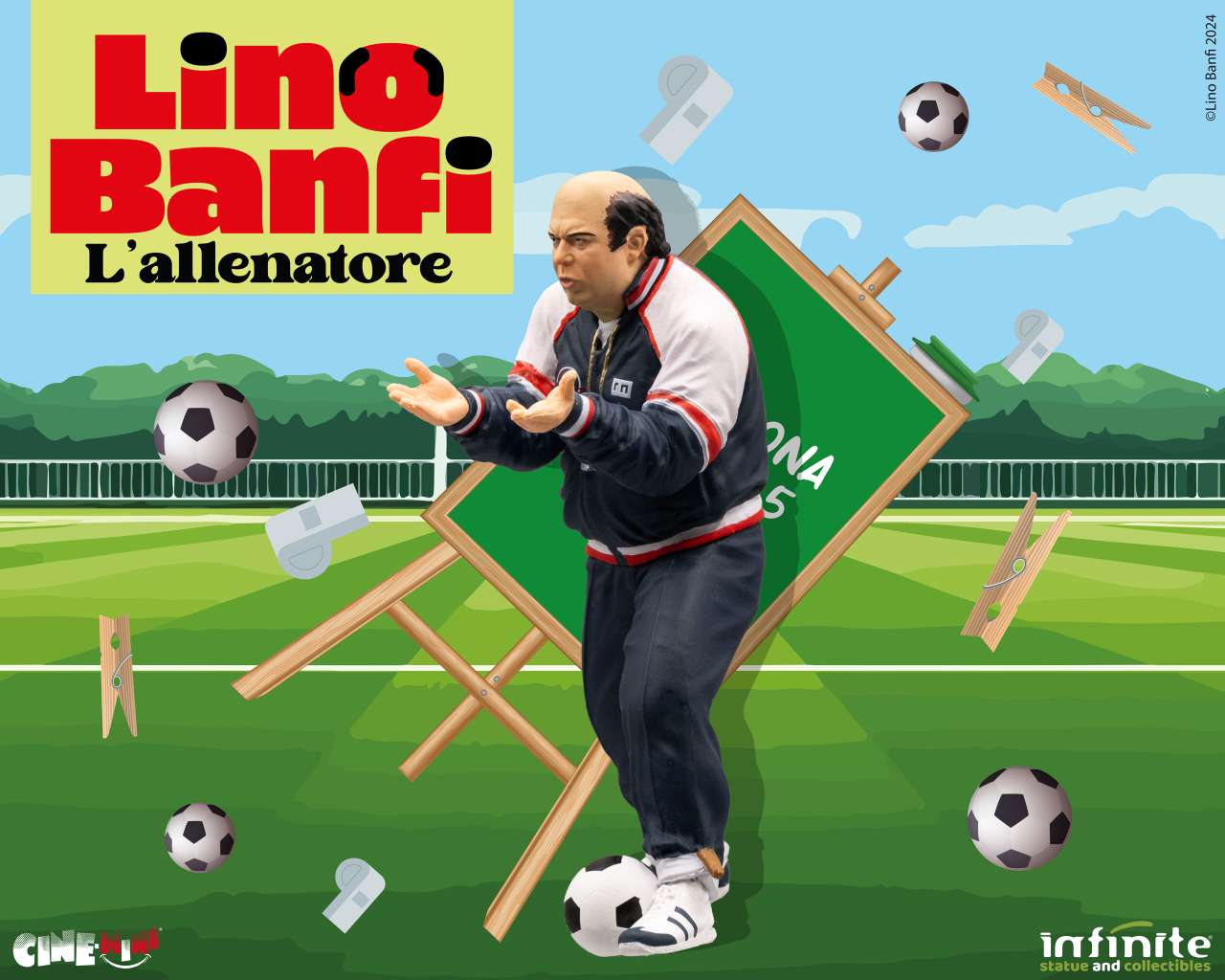 Lino Banfi - Allenatore 10Cm