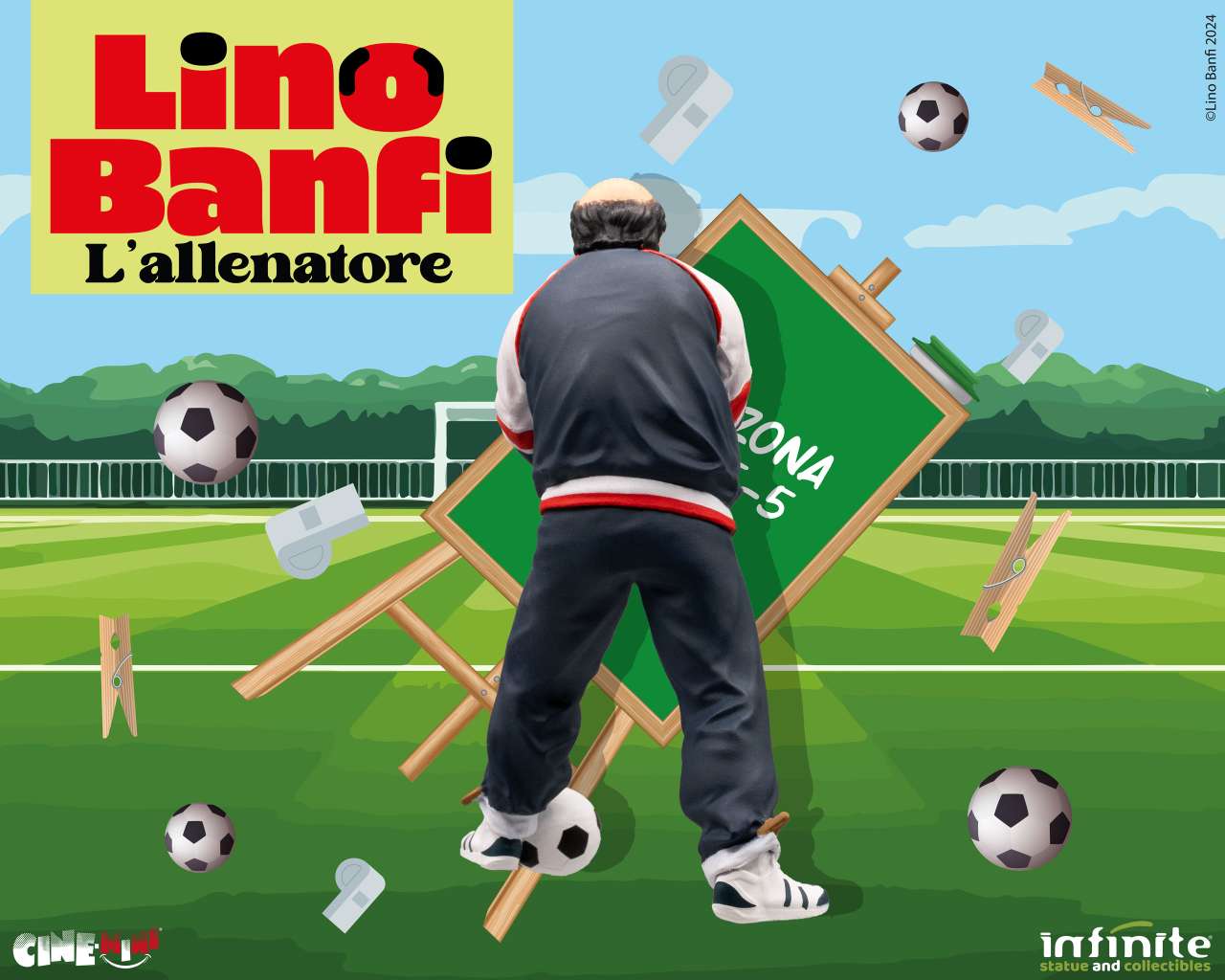 Lino Banfi - Allenatore 10Cm