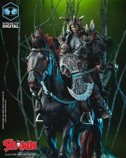 Spawn - Spawn the Bloodaxe with horse 17Cm