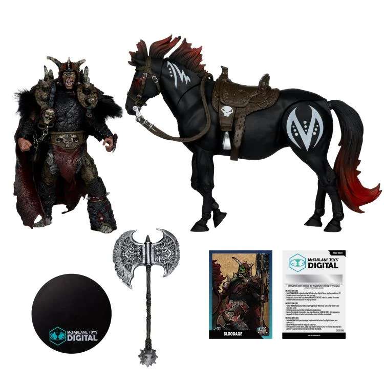 Spawn - Spawn the Bloodaxe with horse 17Cm