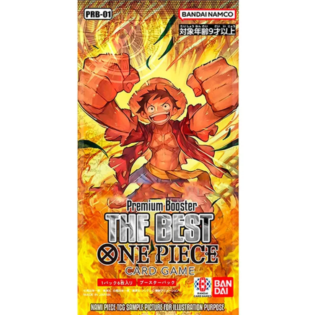 One Piece Card Game - Premium Booster - The Best - PRB-01 - ENG Bustina (10 Carte)