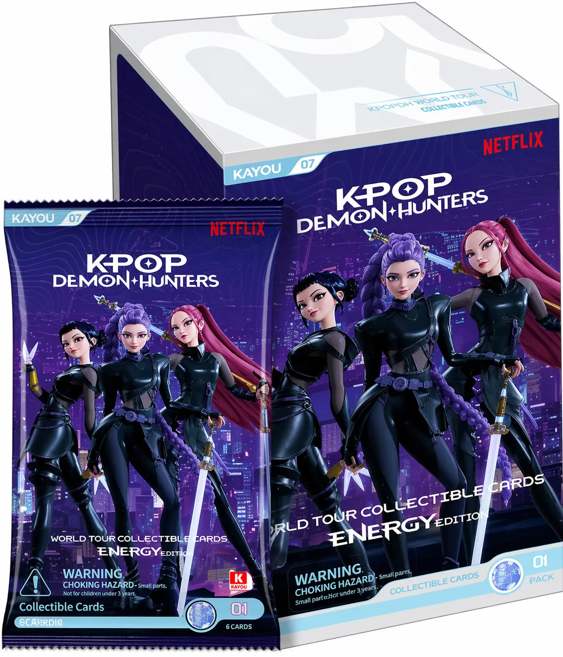 Kpop Demon Hunters Box - Energy Edition (12 Bustine)