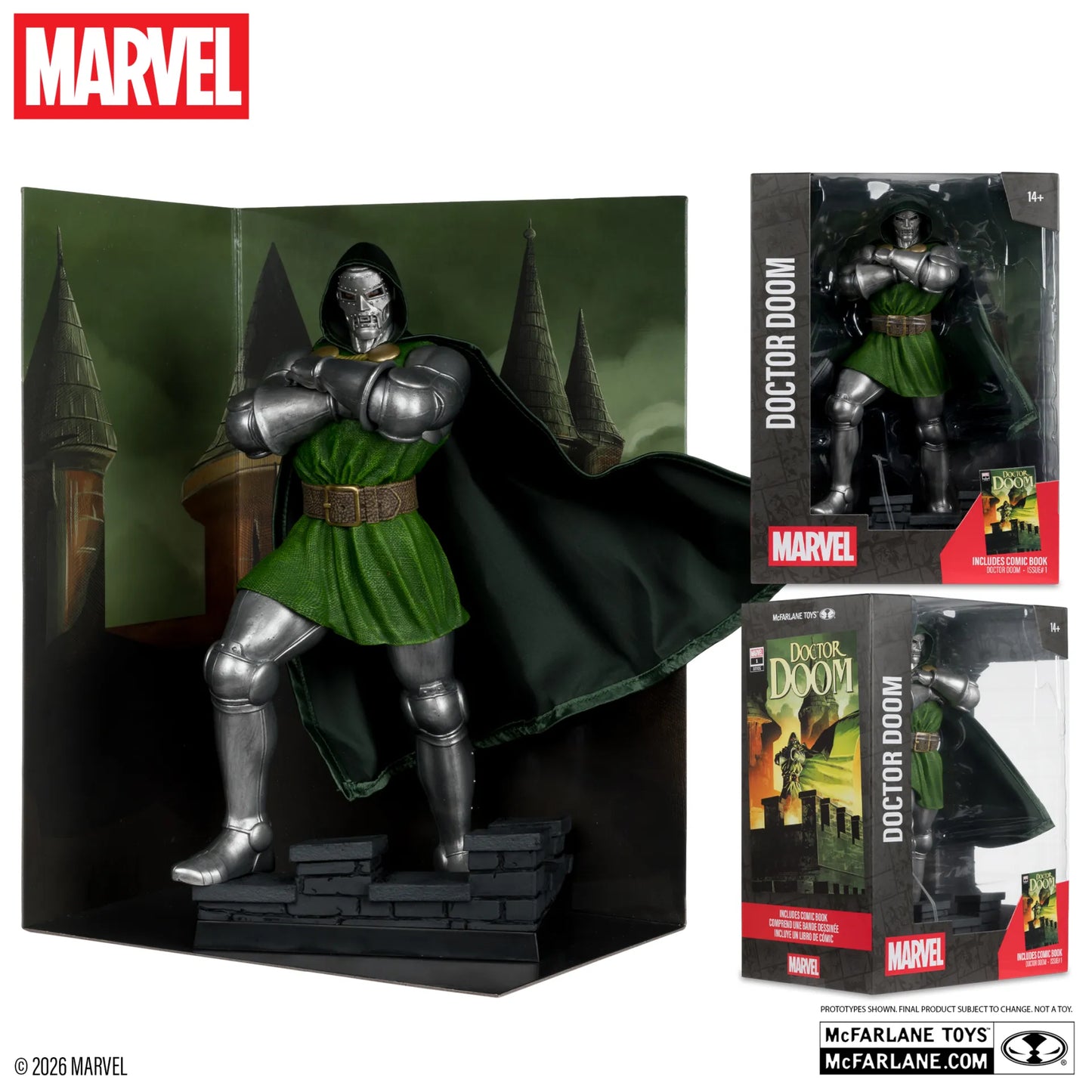 Marvel - Doctor Doom (1) 28cm