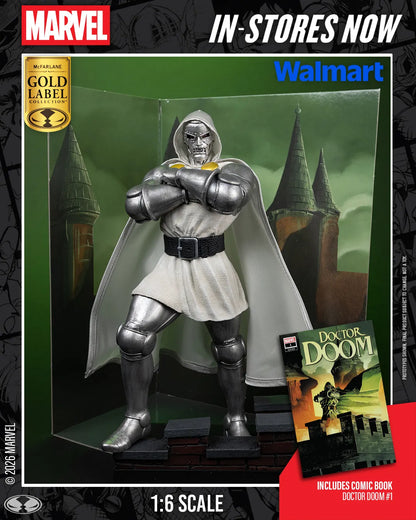 Marvel - Doctor Doom (1) Gold Label 28cm