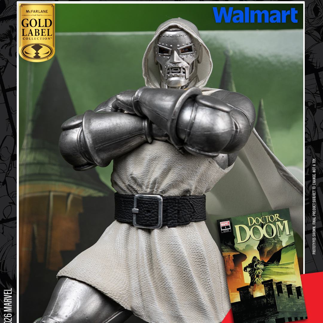 Marvel - Doctor Doom (1) Gold Label 28cm