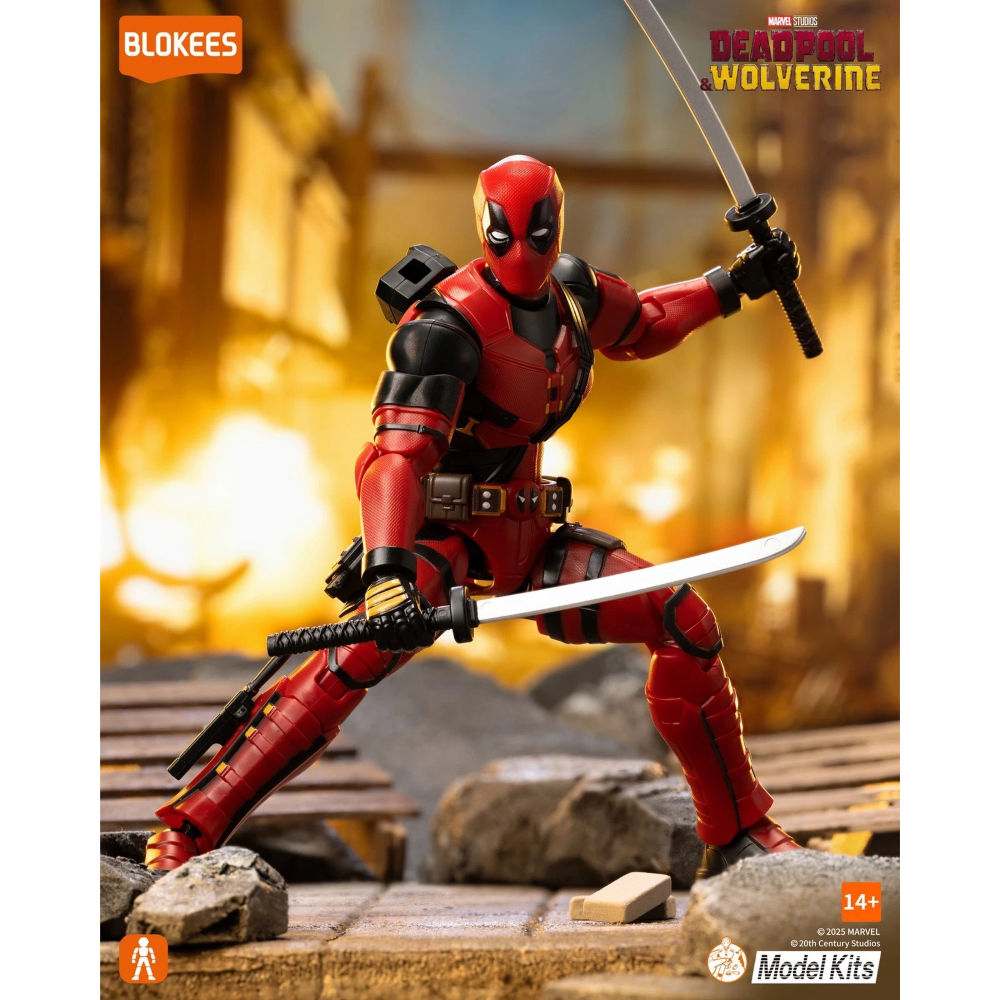 Model Kit Blokees - Deadpool 12Cm