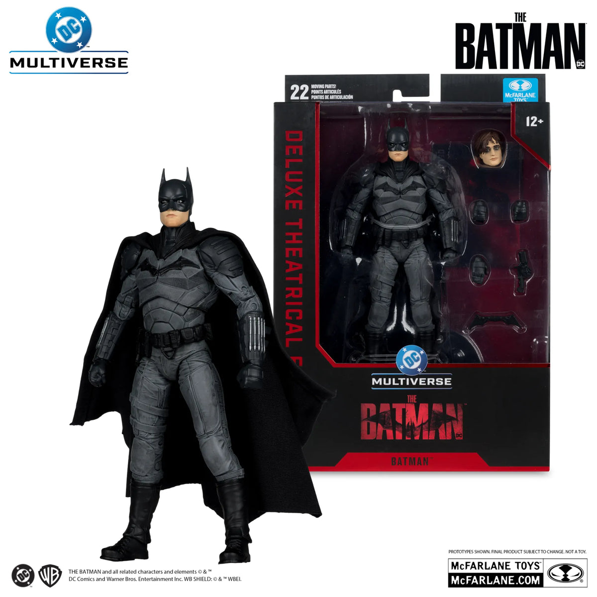 Dc Multiverse - batman 2022 17cm Theatrical Dlx