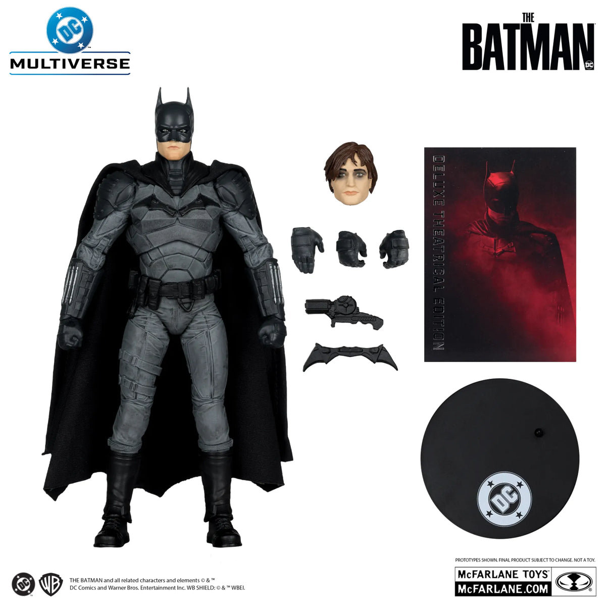 Dc Multiverse - batman 2022 17cm Theatrical Dlx