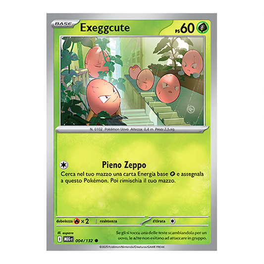 004-132 Exeggcute - Comune (IT)