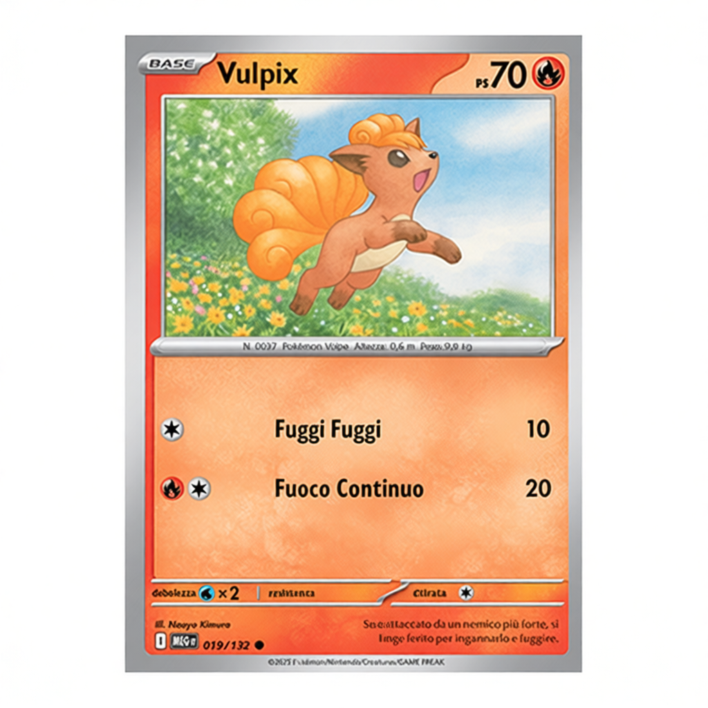 019-132 Vulpix  - Comune (IT)