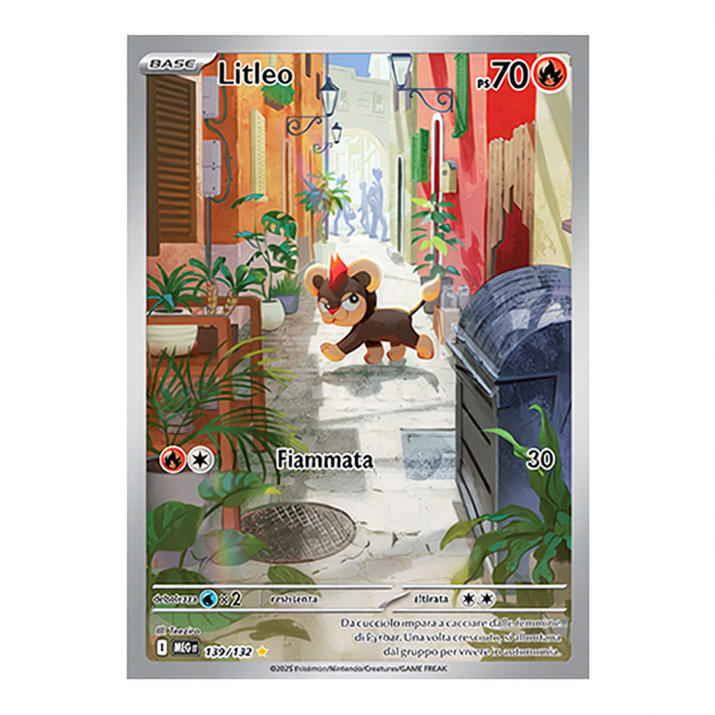 139-132 Litleo - Illustrazione Rara (IT)