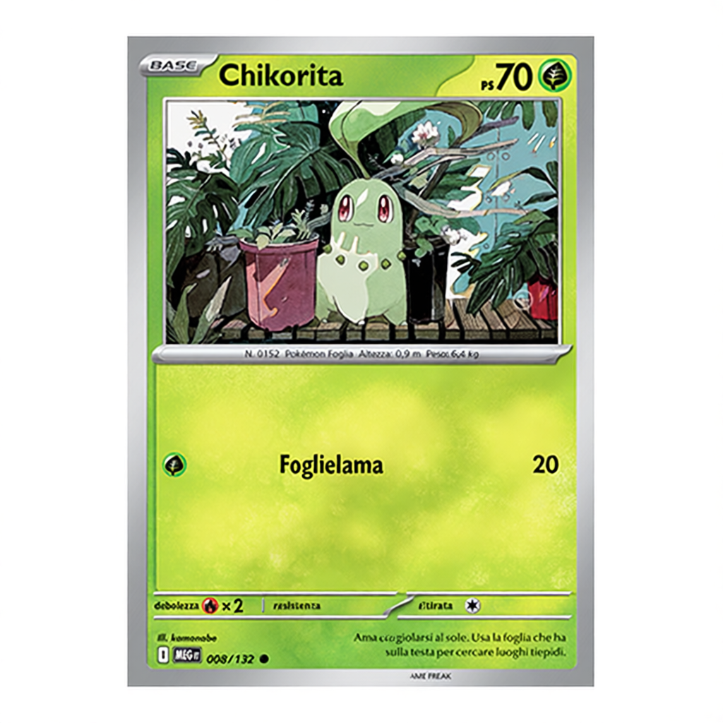 008-132 Chikorita - Comune (IT)