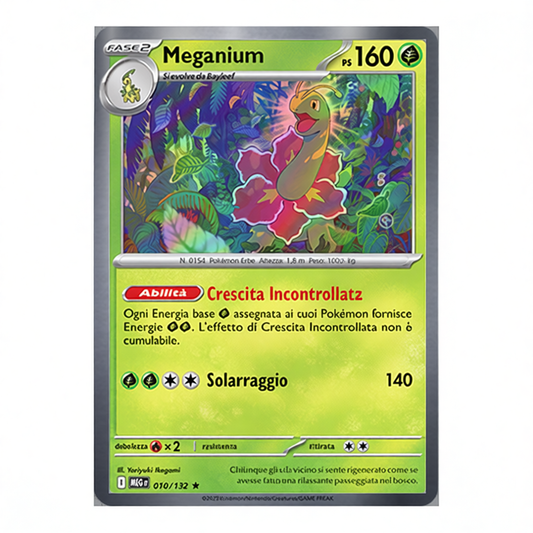 010-132 Meganium - Rara Holo (IT)