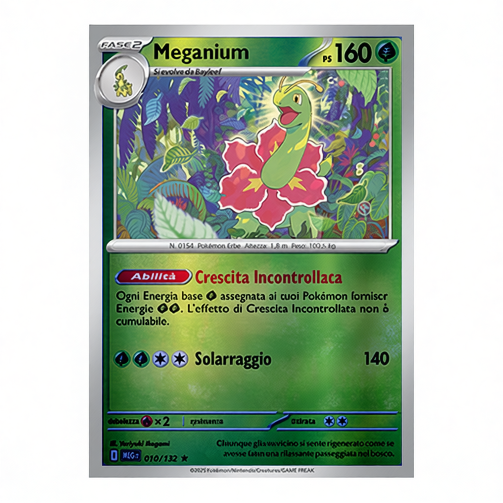 010-132 Meganium - Rara Reverse (IT)