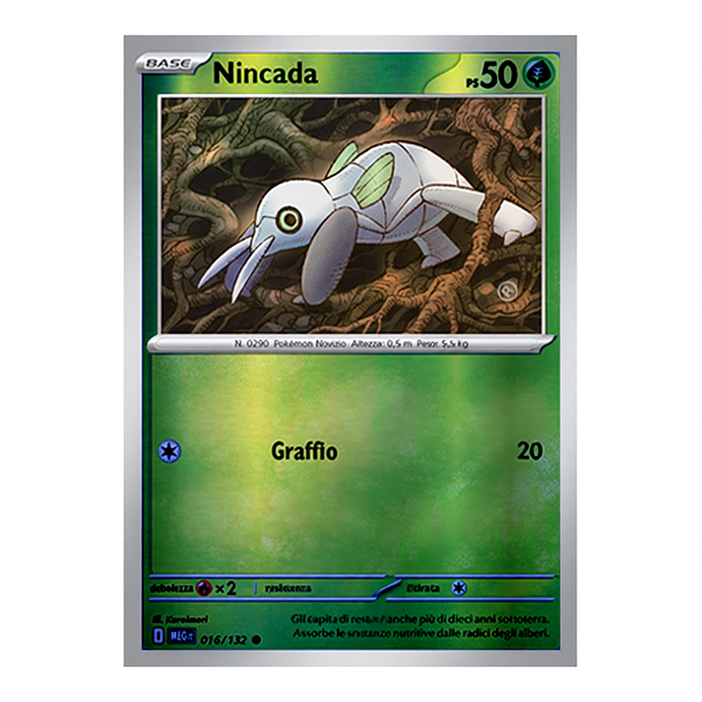 016-132 Nincada - Comune Reverse (IT)