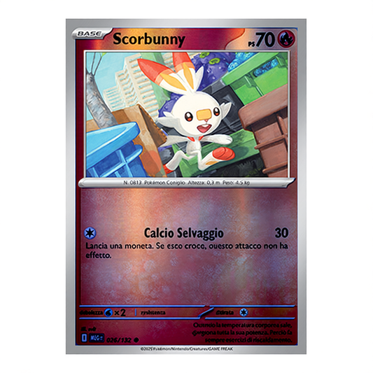 026-132 Scorbunny - Comune Reverse (IT)