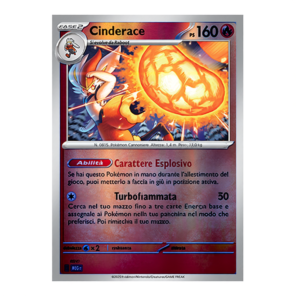 028-132 Cinderace - Rara Reverse(IT)