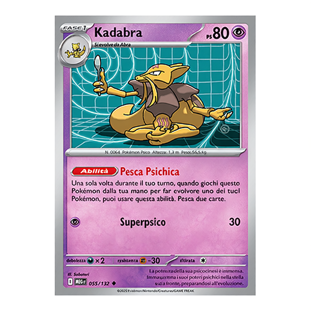 055-132 Kadabra - Non Comune (IT)