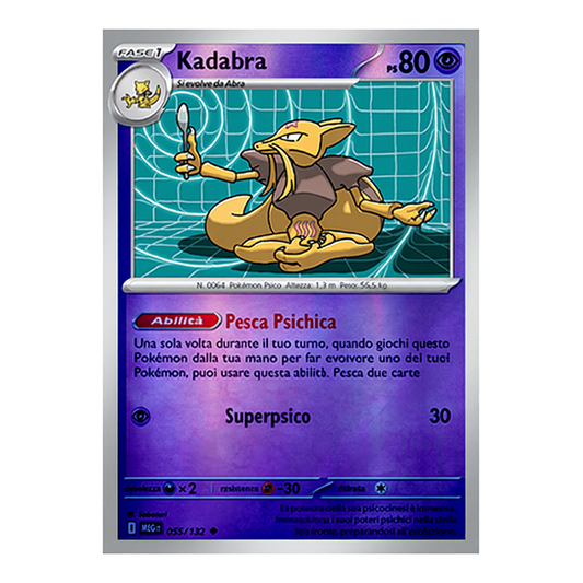 055-132 Kadabra - Non Comune Reverse (IT)