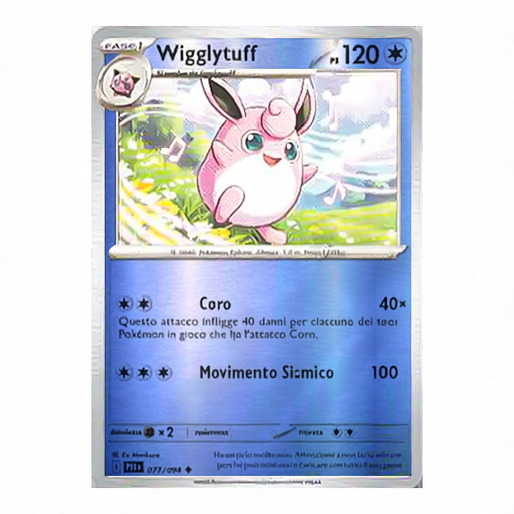 077-094 Wigglytuff - Non Comune Reverse (IT)