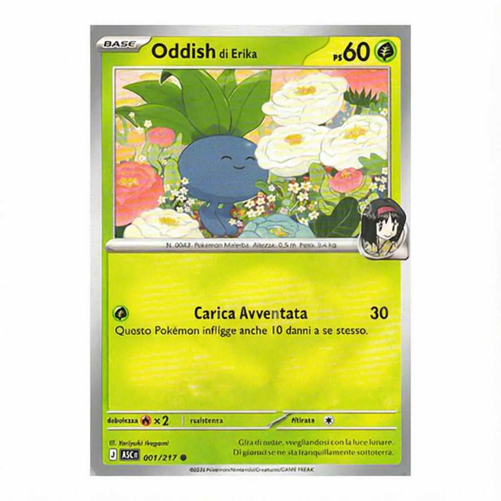 001-217 Oddish Di Erika - Comune(IT)
