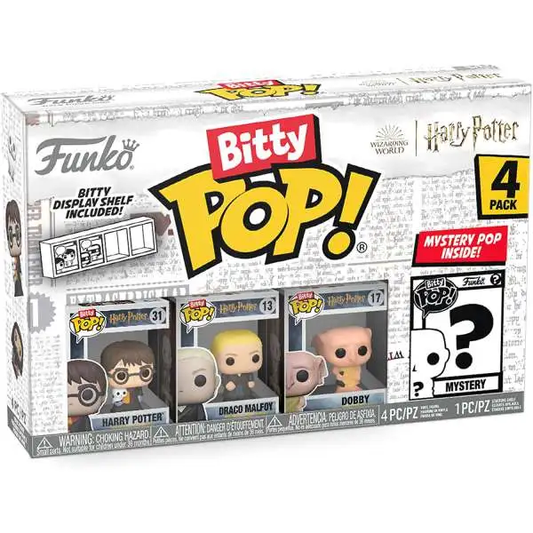 Bitty Pop Harry Potter - Harry - Draco - Dobby