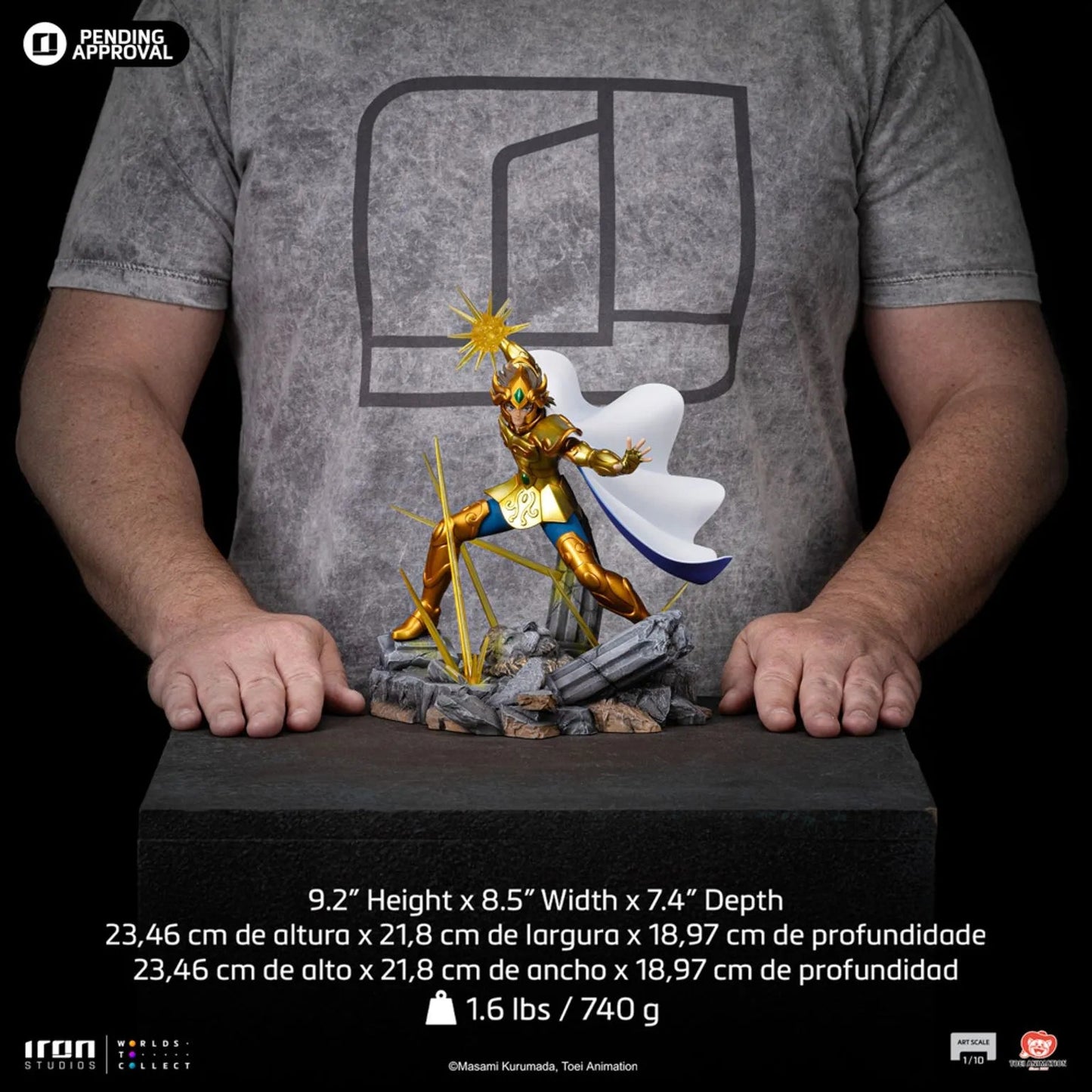 Iron Studios - Leo Aiolia 24Cm