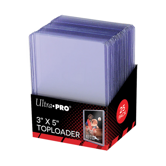 Ultra Pro Card Toploader Sleeves 76,2 mm x 127 mm (25 Pezzi)