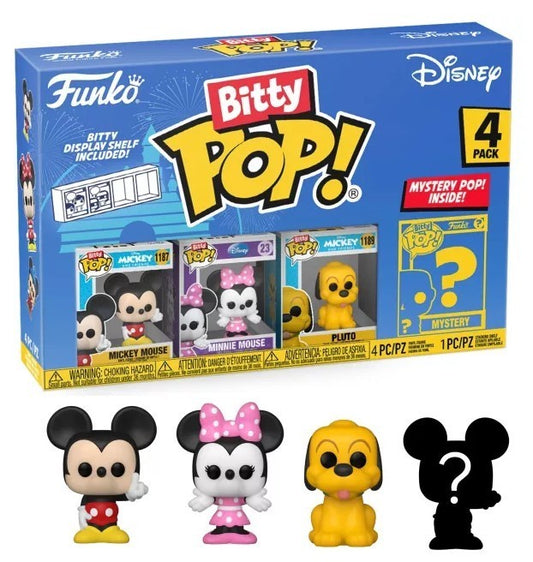 Bitty Pop Disney - Mickey - Minnie - Pluto