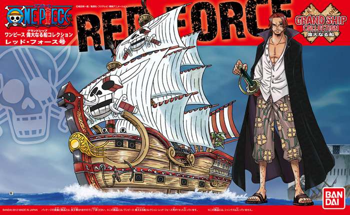 Model Kit One Piece - Red Force Ship 10Cm