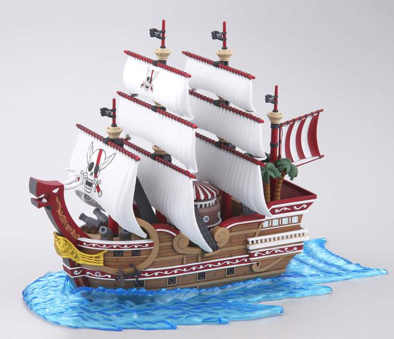 Model Kit One Piece - Red Force Ship 10Cm