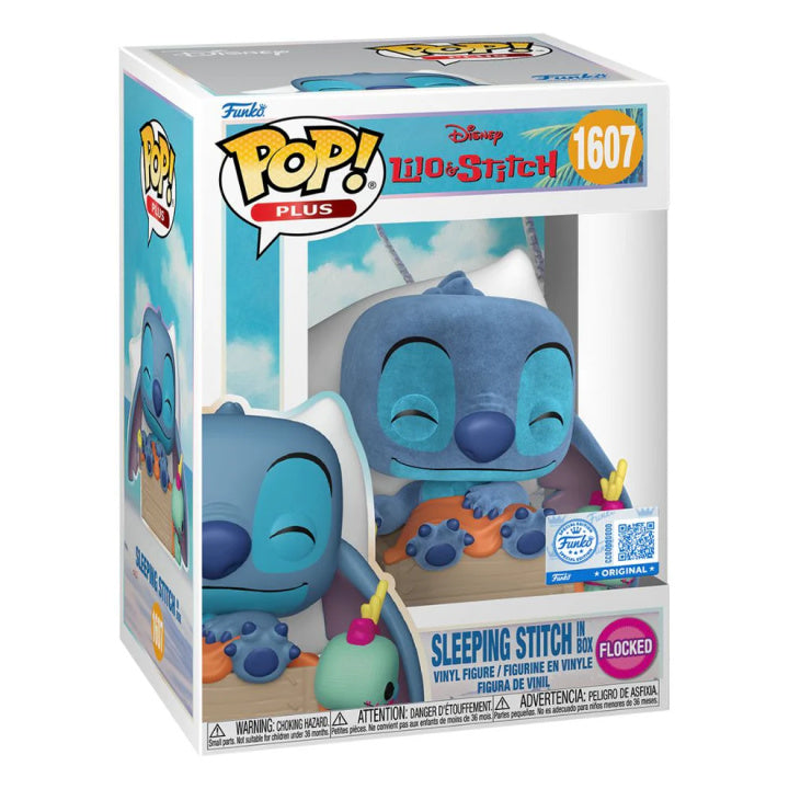 Disney - Sleeping Stitch (1607) Special Flocked