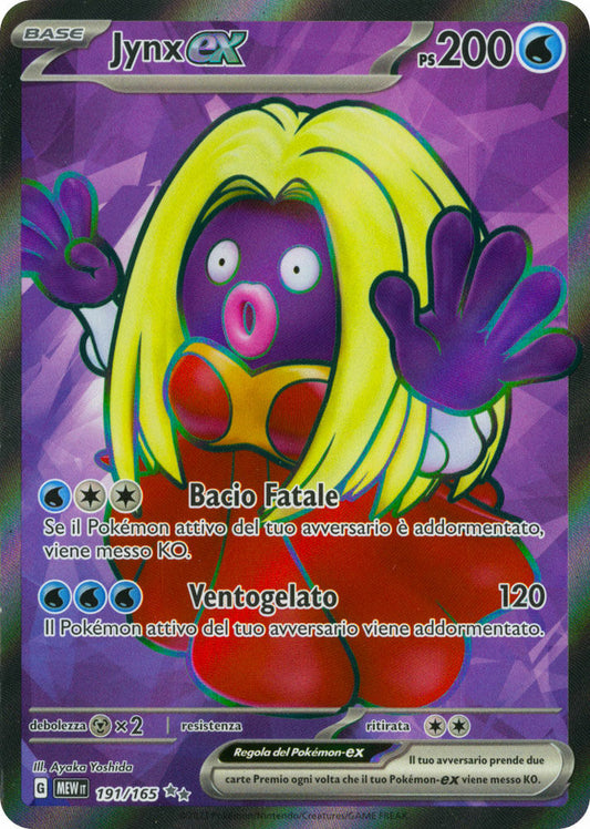 Jynx EX - Rara Segreta Foil (ITA)