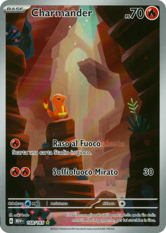 Charmander - Rara Segreta Foil (ITA)