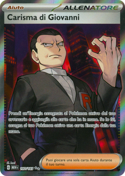 Carisma di Giovanni - Rara Segreta Foil (ITA)