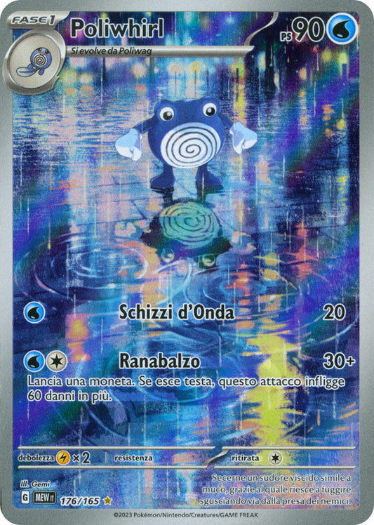 Poliwhirl - Rara Segreta Foil (ITA)