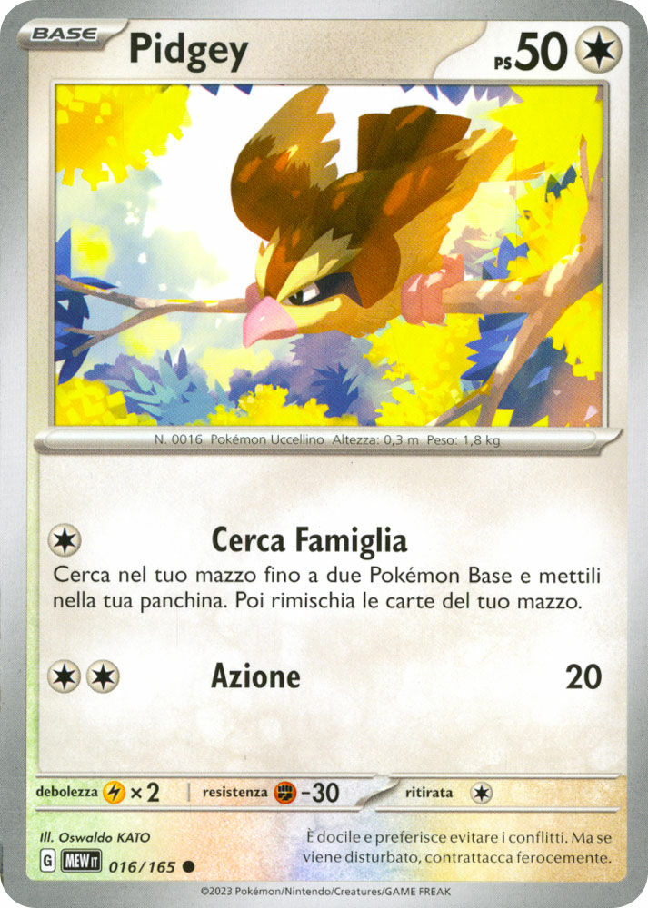 Pidgey - Comune (IT)