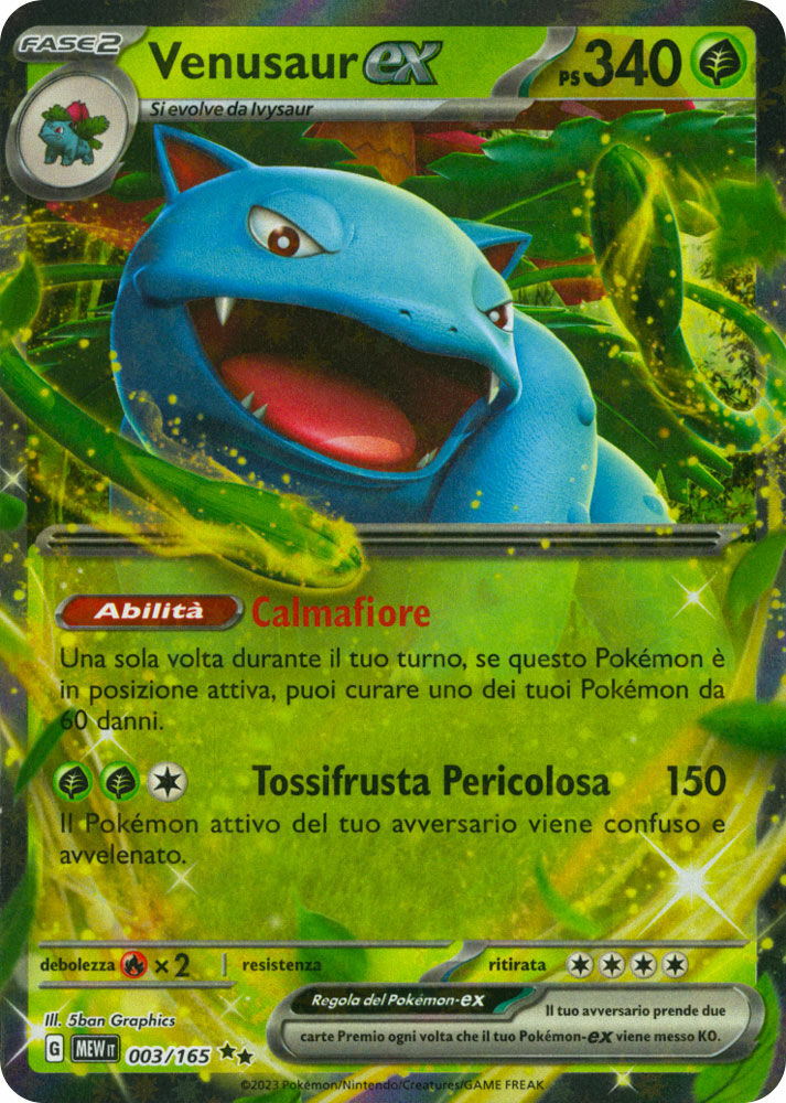 Venusaur - Ex Rara (IT)